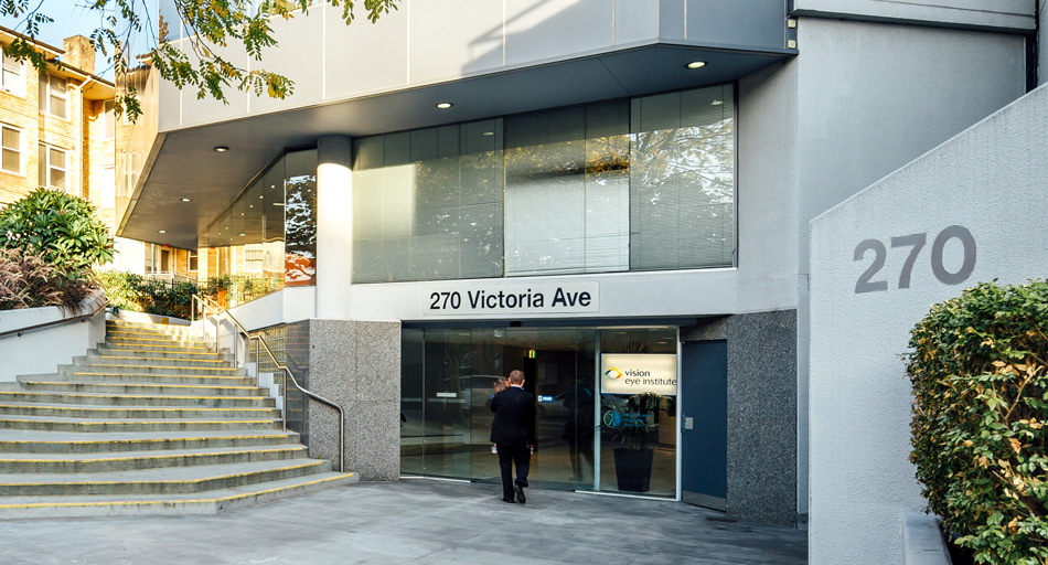 Chatswood Day Surgery entrance | Vision Hospital Group
