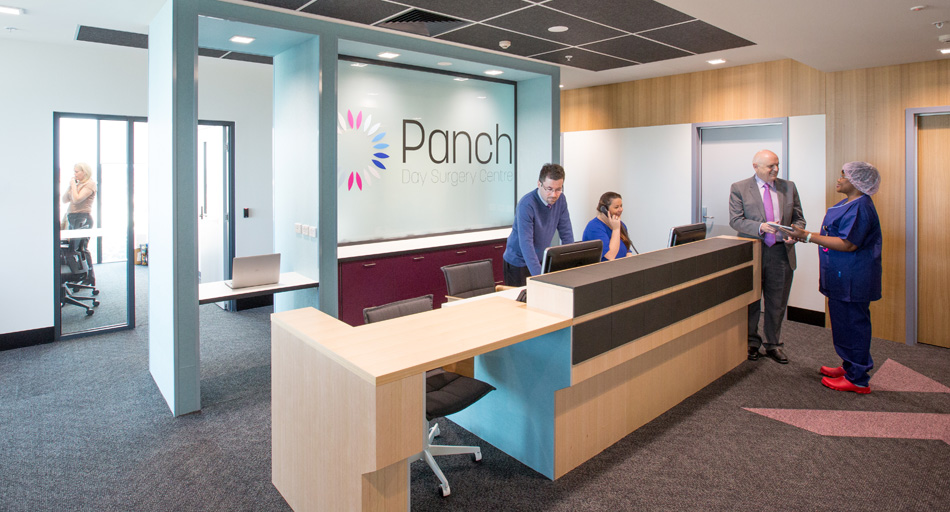 Panch Day Surgery reception | Vision Hospital Group